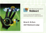 2008 WebAwards Judge